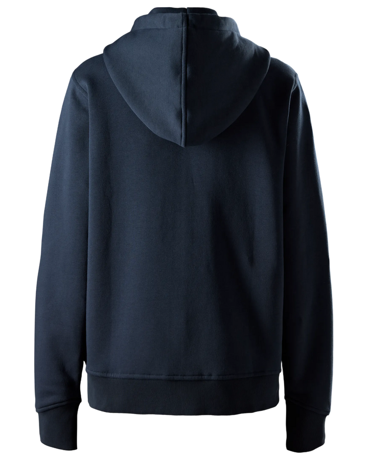 Snickers Navy, Women's Heavy Sweatshirt Full Zip Hoodie (2047) – back view