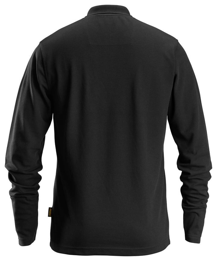 Snickers Long Sleeve Pique Shirt - Black (2608) - Dynamite Hardware
