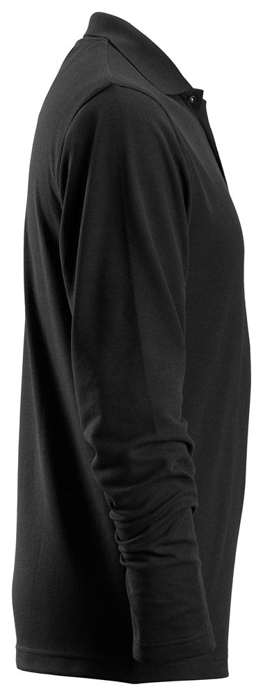 Snickers Long Sleeve Pique Shirt - Black (2608) - Dynamite Hardware