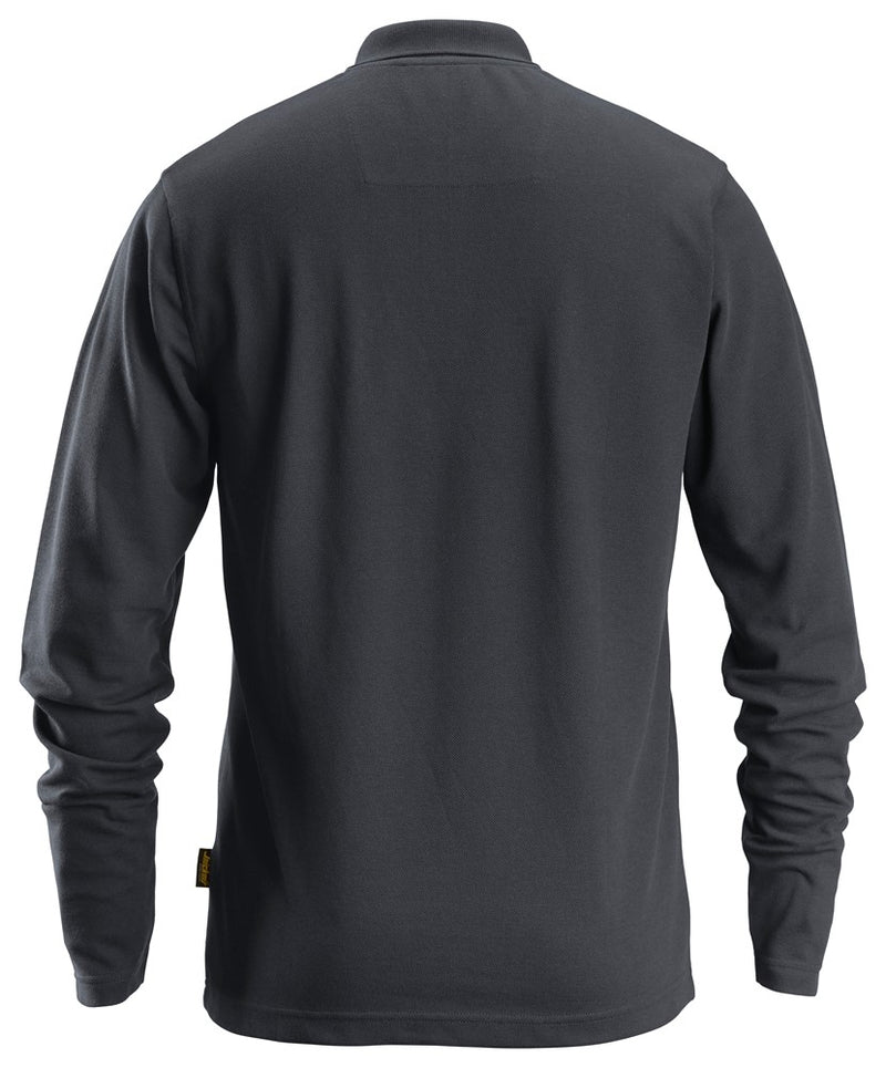 Snickers Long Sleeve Pique Shirt - Steel Grey (2608) - Dynamite Hardware