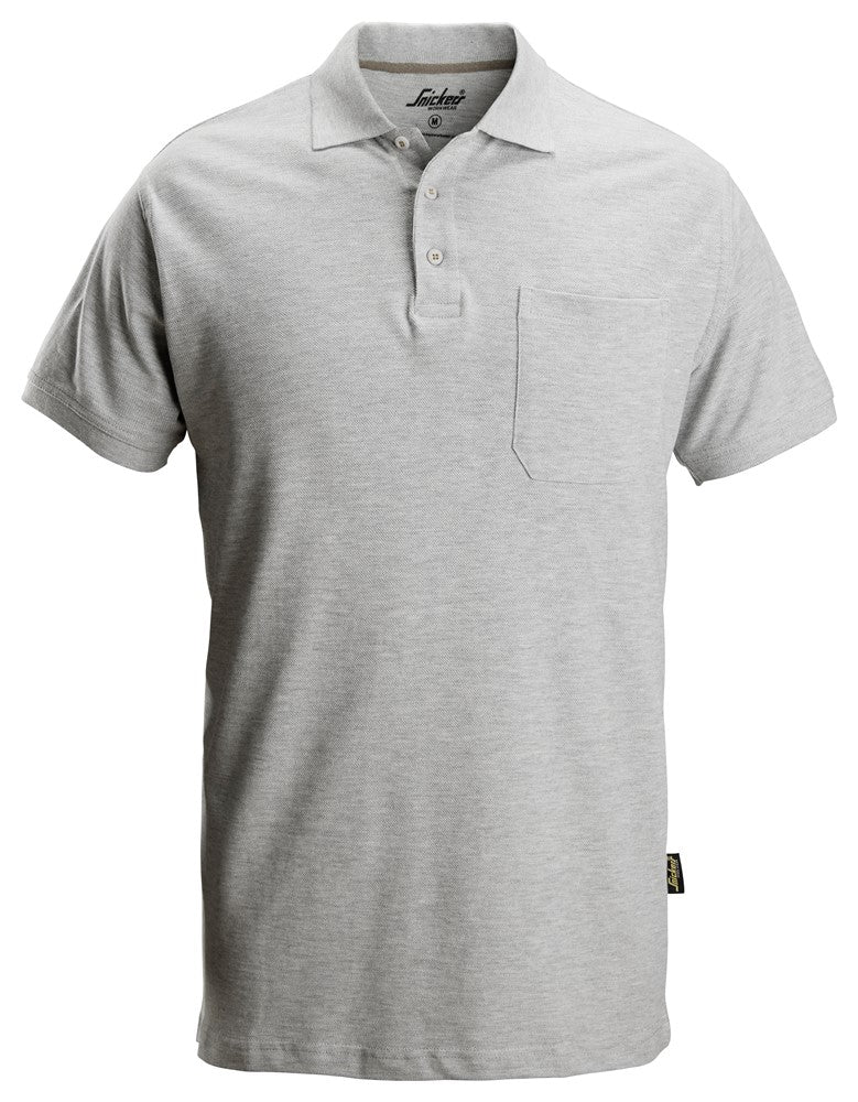 Snickers Classic Polo Shirt - Grey Melange (2708) - Dynamite Hardware