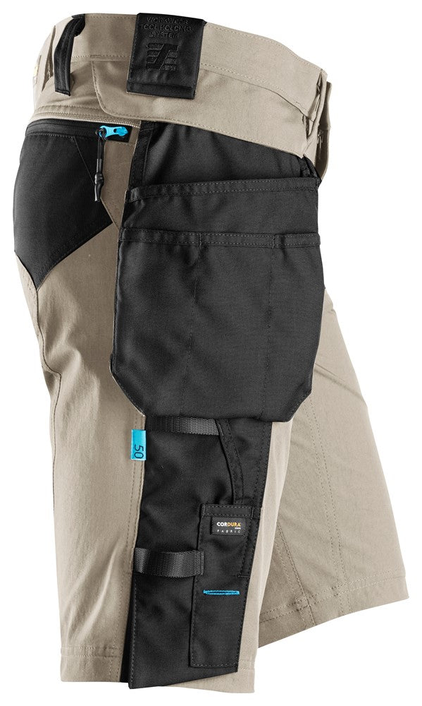 Snickers Khaki Lite Work, Shorts+ Detachable Holster Pockets (6108) - Dynamite Hardware