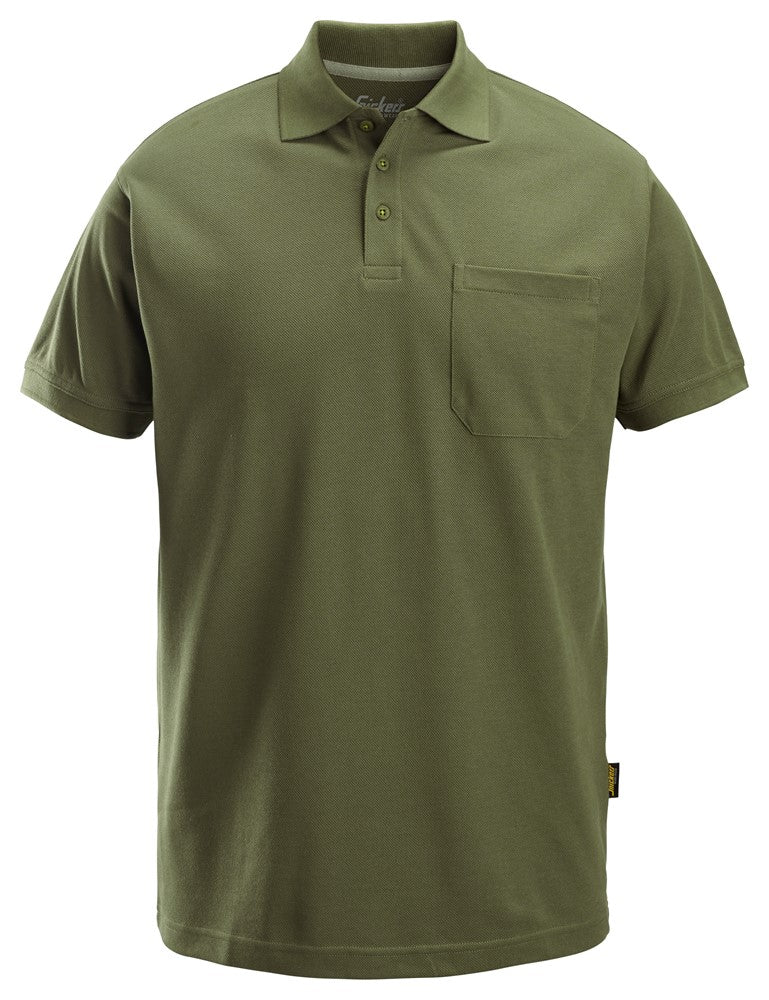 Snickers Classic Polo Shirt - Khaki Green (2708) - Dynamite Hardware