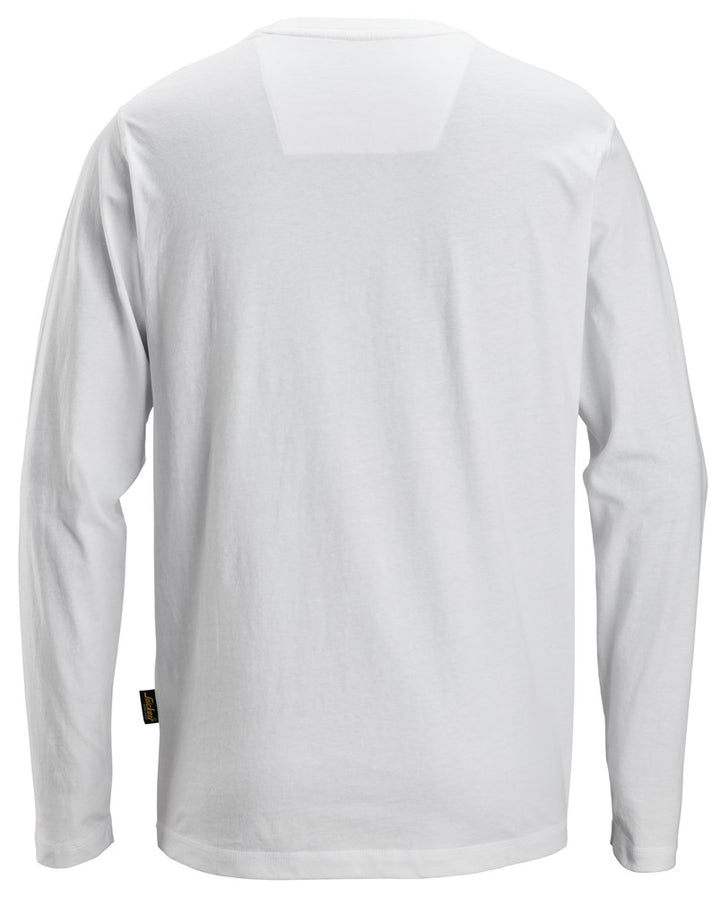 Snicker Long Sleeve T-Shirt -White (2496) - Dynamite Hardware