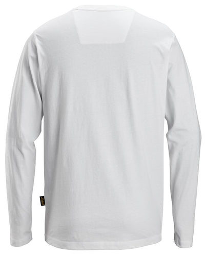 Snicker Long Sleeve T-Shirt -White (2496) - Dynamite Hardware