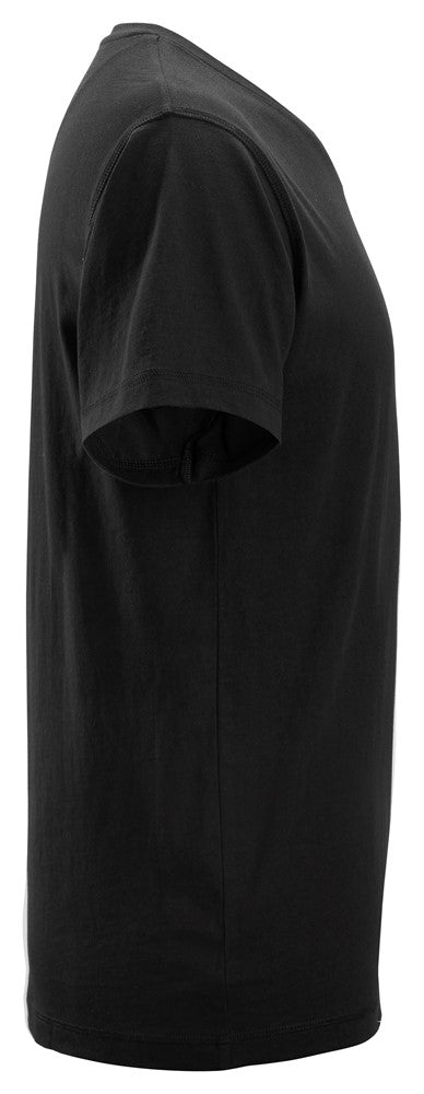Snicker V-Neck T-Shirt -Black (2512) - Dynamite Hardware