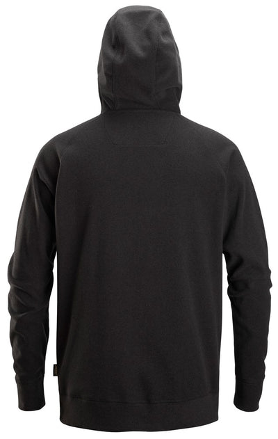 Snickers Allround Work Polartec Terry Hoodie - Black (8075) - Dynamite Hardware
