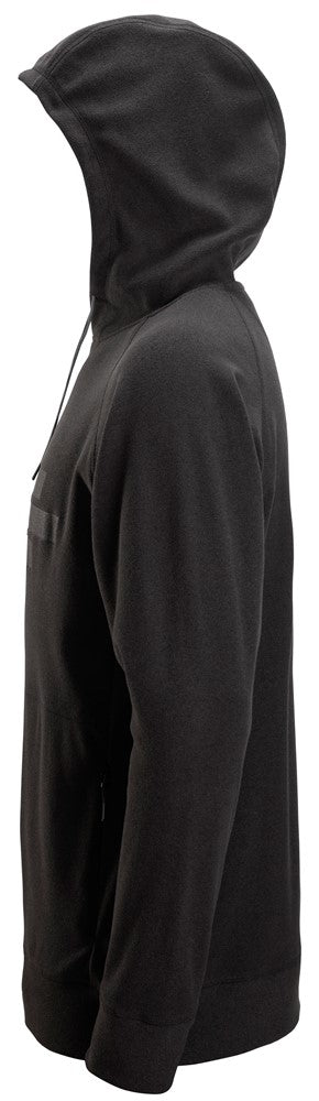 Snickers Allround Work Polartec Terry Hoodie - Black (8075) - Dynamite Hardware