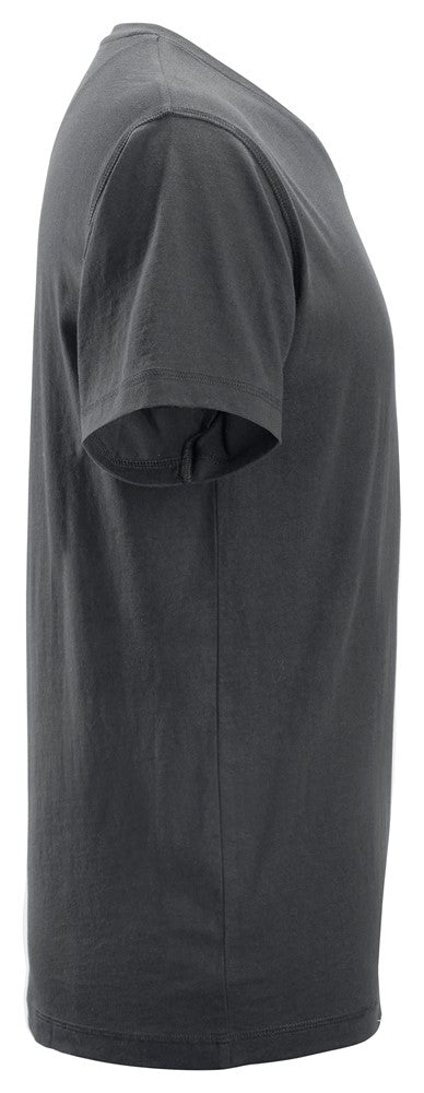 Snicker V-Neck T-Shirt -Steel Grey (2512) - Dynamite Hardware