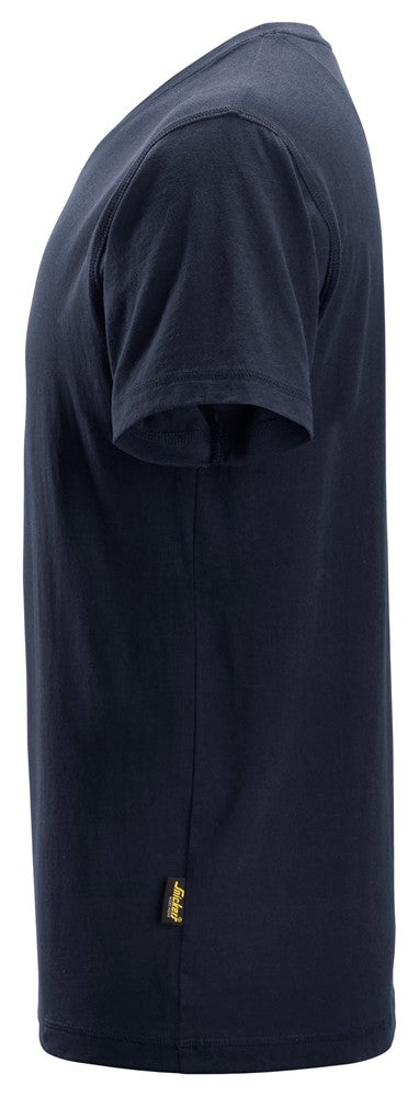 Snicker V-Neck T-Shirt -Navy (2512) - Dynamite Hardware