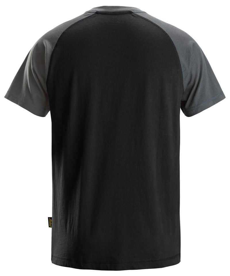 Snicker 2 Coloured T-Shirt -Black/Steel Grey (2550) - Dynamite Hardware