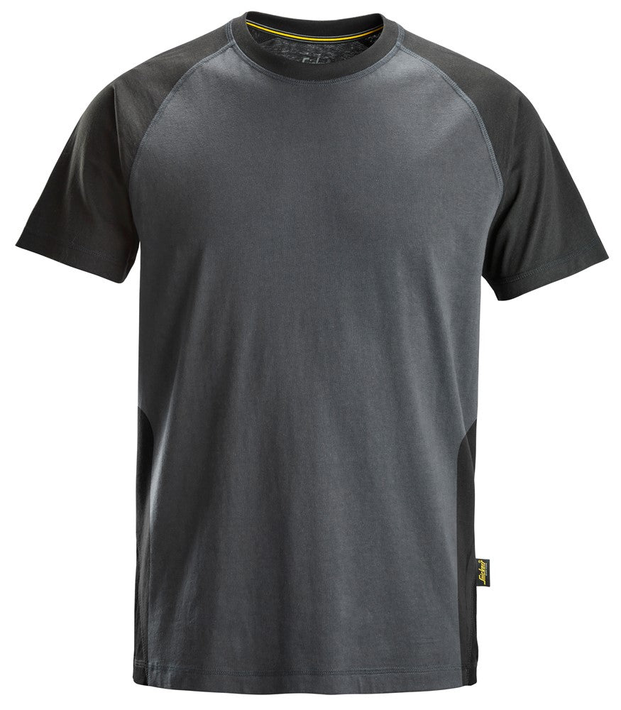 Snicker 2 Coloured T-Shirt -Steel Grey/Black (2550) - Dynamite Hardware