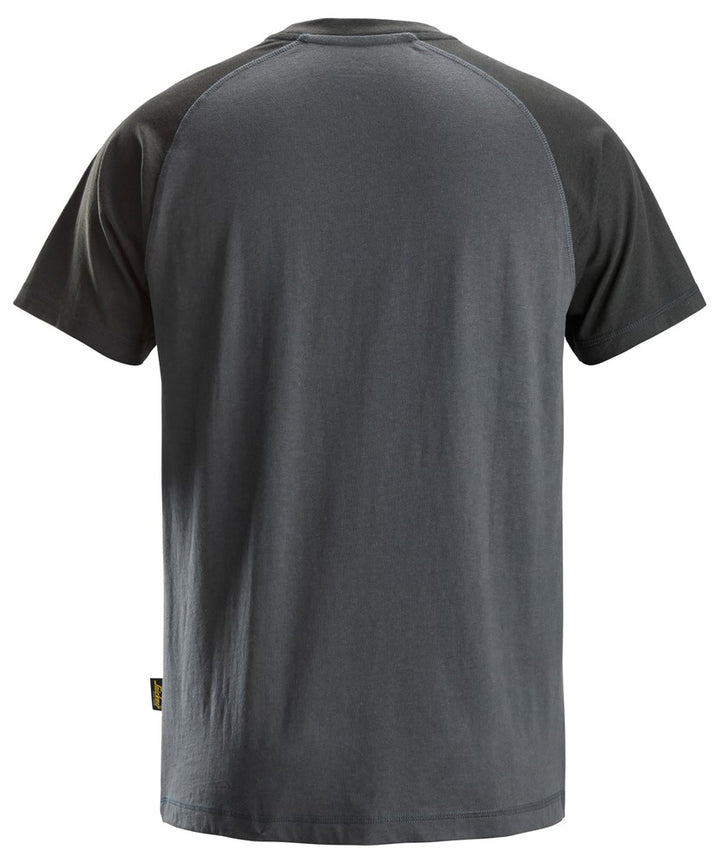 Snicker 2 Coloured T-Shirt -Steel Grey/Black (2550) - Dynamite Hardware