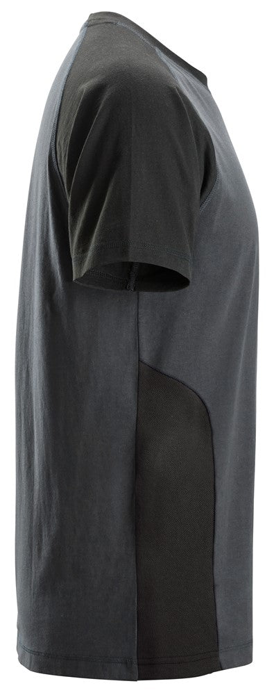 Snicker 2 Coloured T-Shirt -Steel Grey/Black (2550) - Dynamite Hardware
