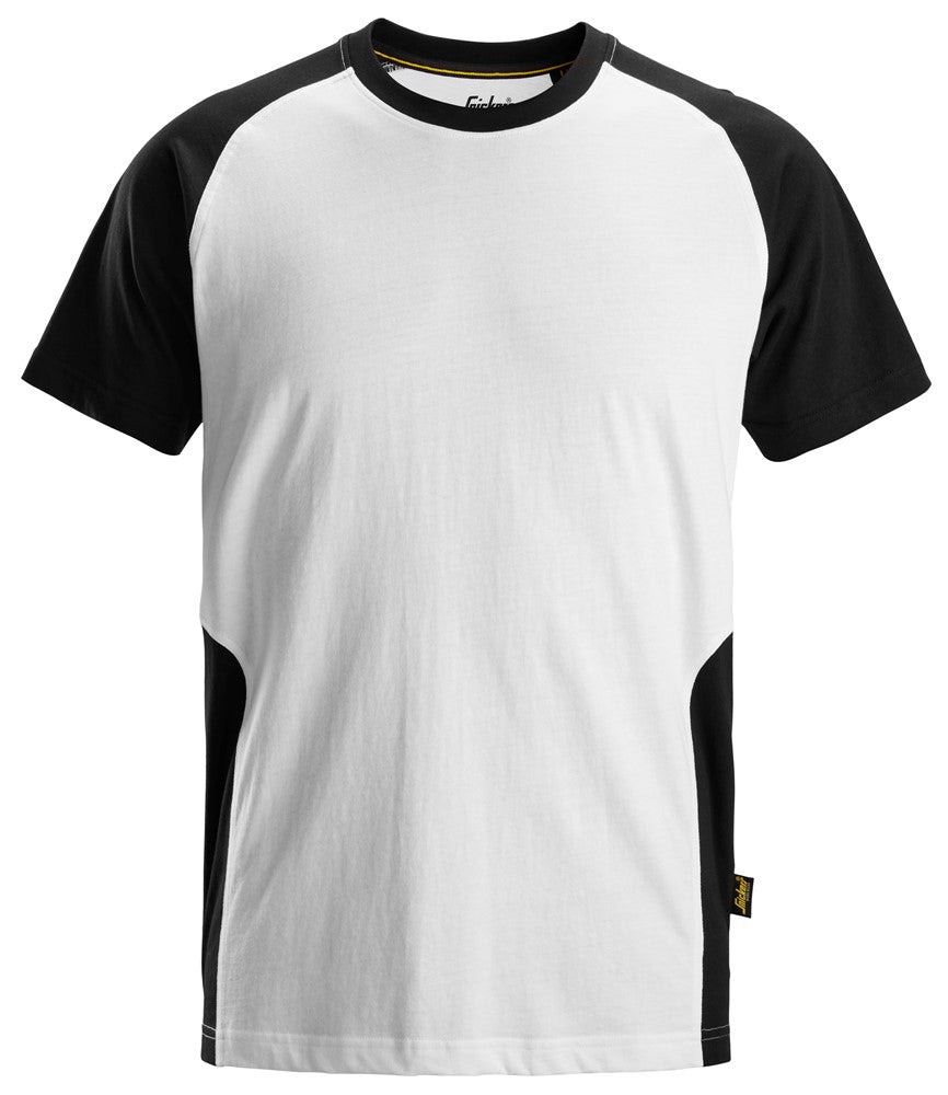 Snicker 2 Coloured T-Shirt -White/Black (2550) - Dynamite Hardware