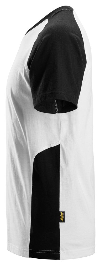 Snicker 2 Coloured T-Shirt -White/Black (2550) - Dynamite Hardware
