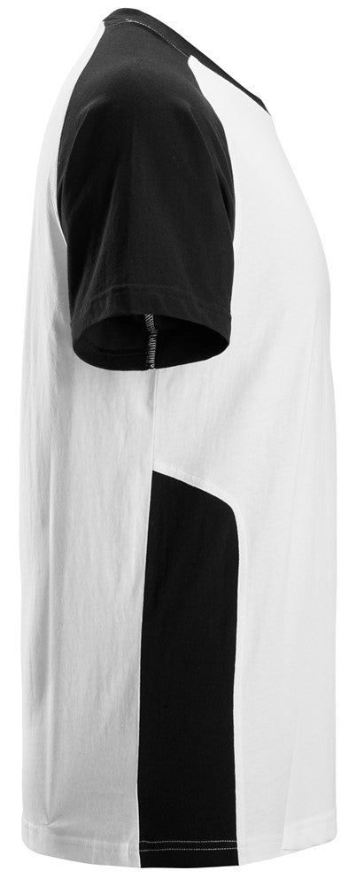 Snicker 2 Coloured T-Shirt -White/Black (2550) - Dynamite Hardware