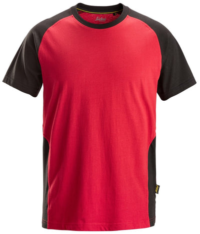Snicker 2 Coloured T-Shirt -Chili Red/Black (2550) - Dynamite Hardware