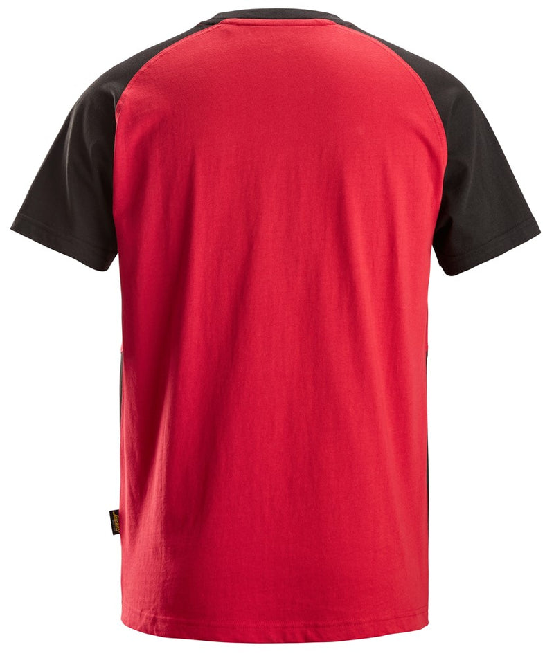 Snicker 2 Coloured T-Shirt -Chili Red/Black (2550) - Dynamite Hardware