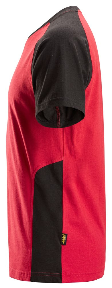 Snicker 2 Coloured T-Shirt -Chili Red/Black (2550) - Dynamite Hardware