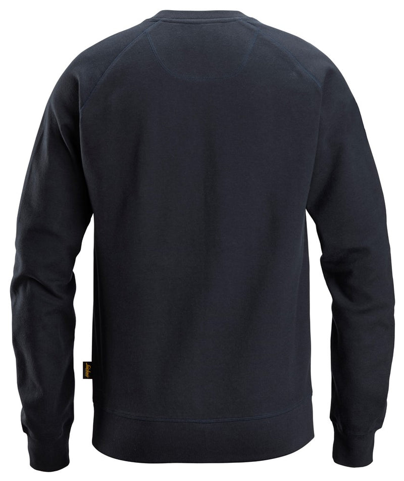 Snickers Logo Sweatshirt - Dark NavyMelange (2892) - Dynamite Hardware