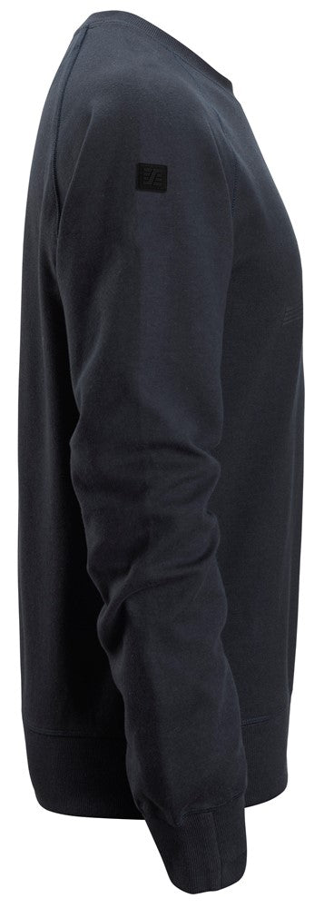 Snickers Logo Sweatshirt - Dark NavyMelange (2892) - Dynamite Hardware