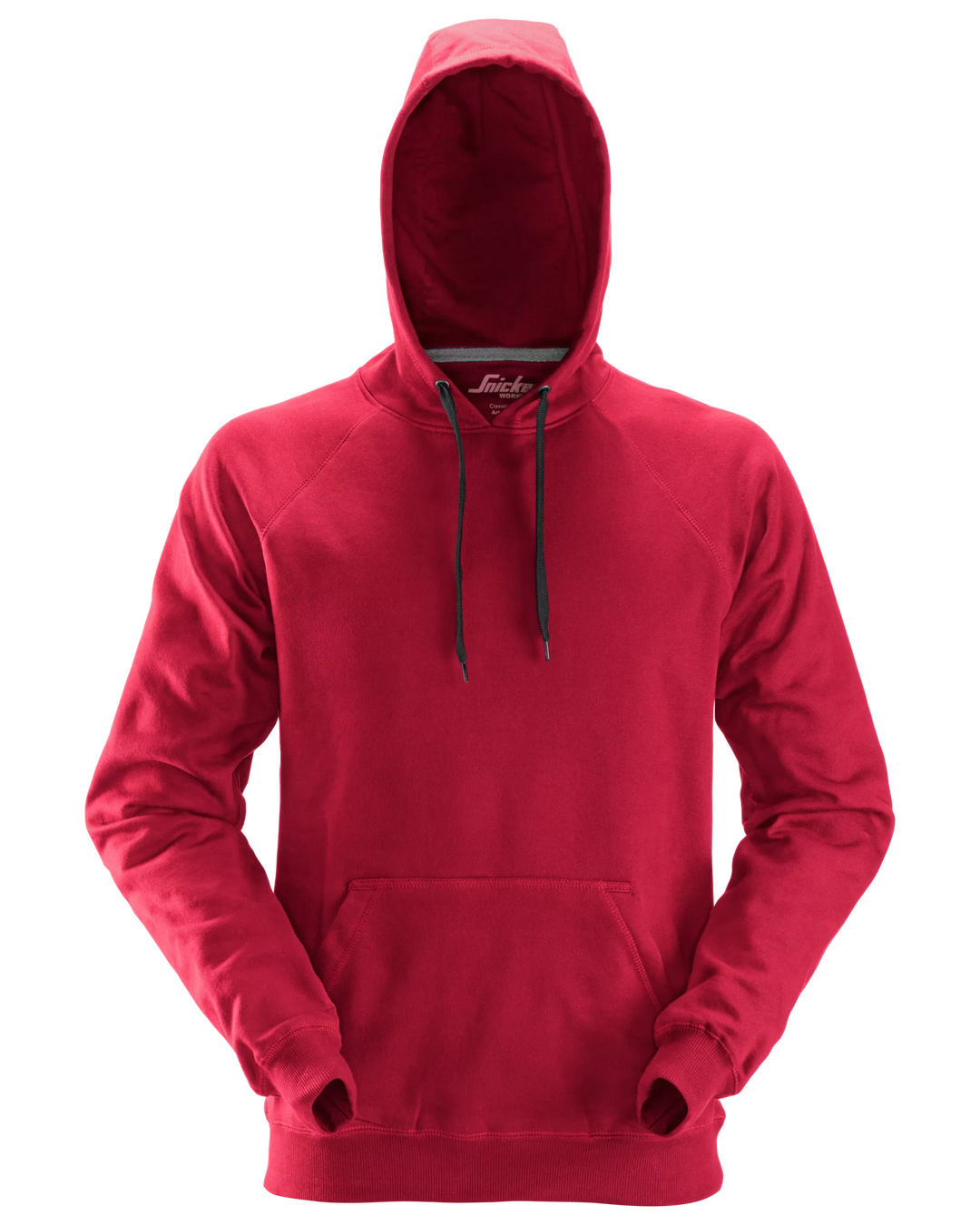 Snickers Chili Red, Pullover Work Hoodie (2800) – front view