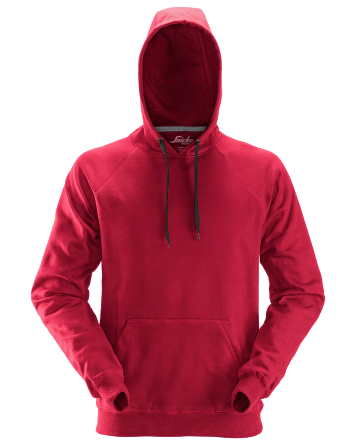 Snickers Chili Red, Pullover Work Hoodie (2800) – front view