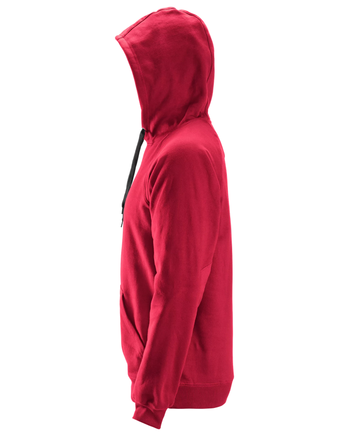 Snickers Chili Red, Pullover Work Hoodie (2800) – left side view