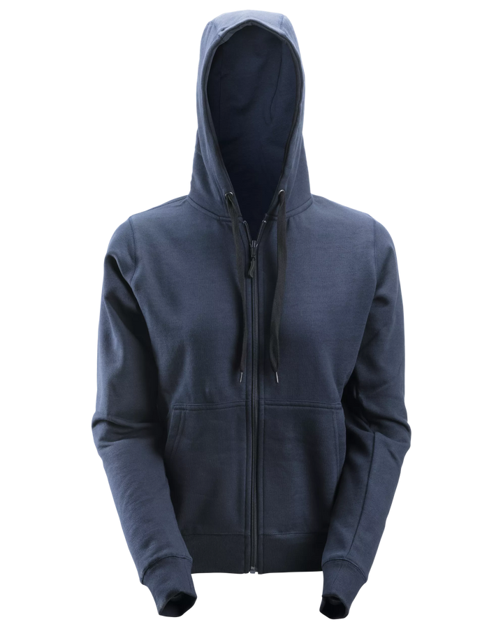 Snickers Navy, Women's Zip Hoodie (2806) – front view