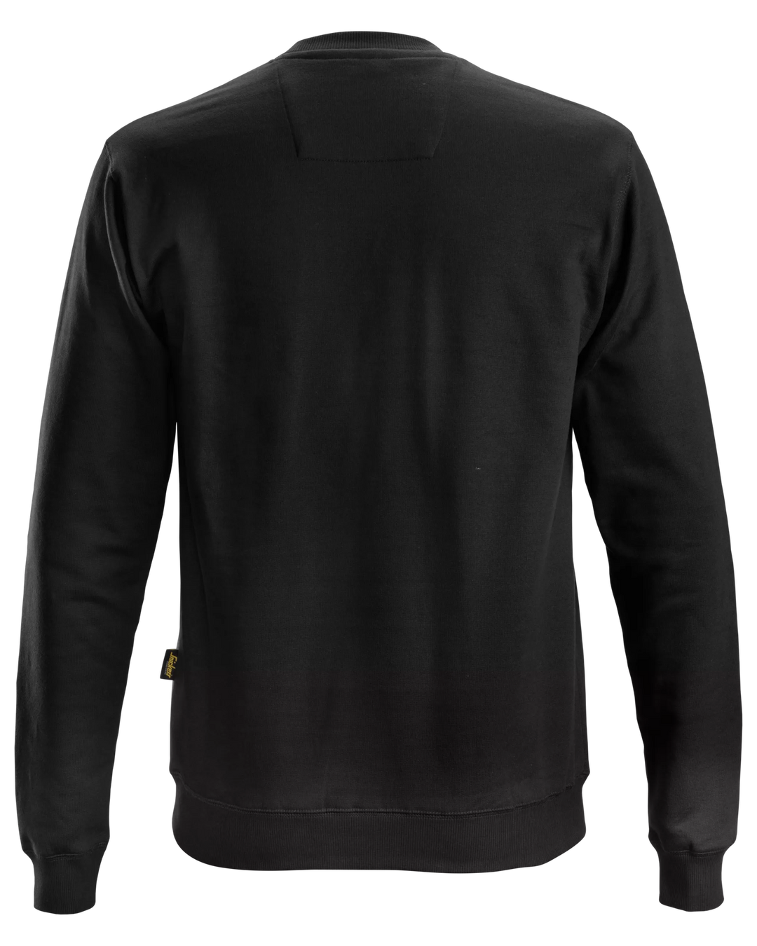 Snickers Black, Crew Neck Work Sweatshirt (2810) – back view