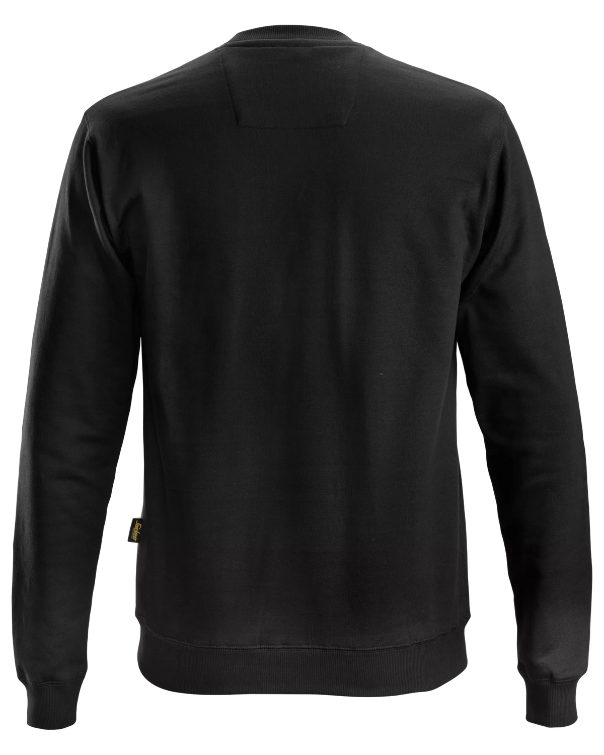 Snickers Black, Crew Neck Work Sweatshirt (2810) – back view