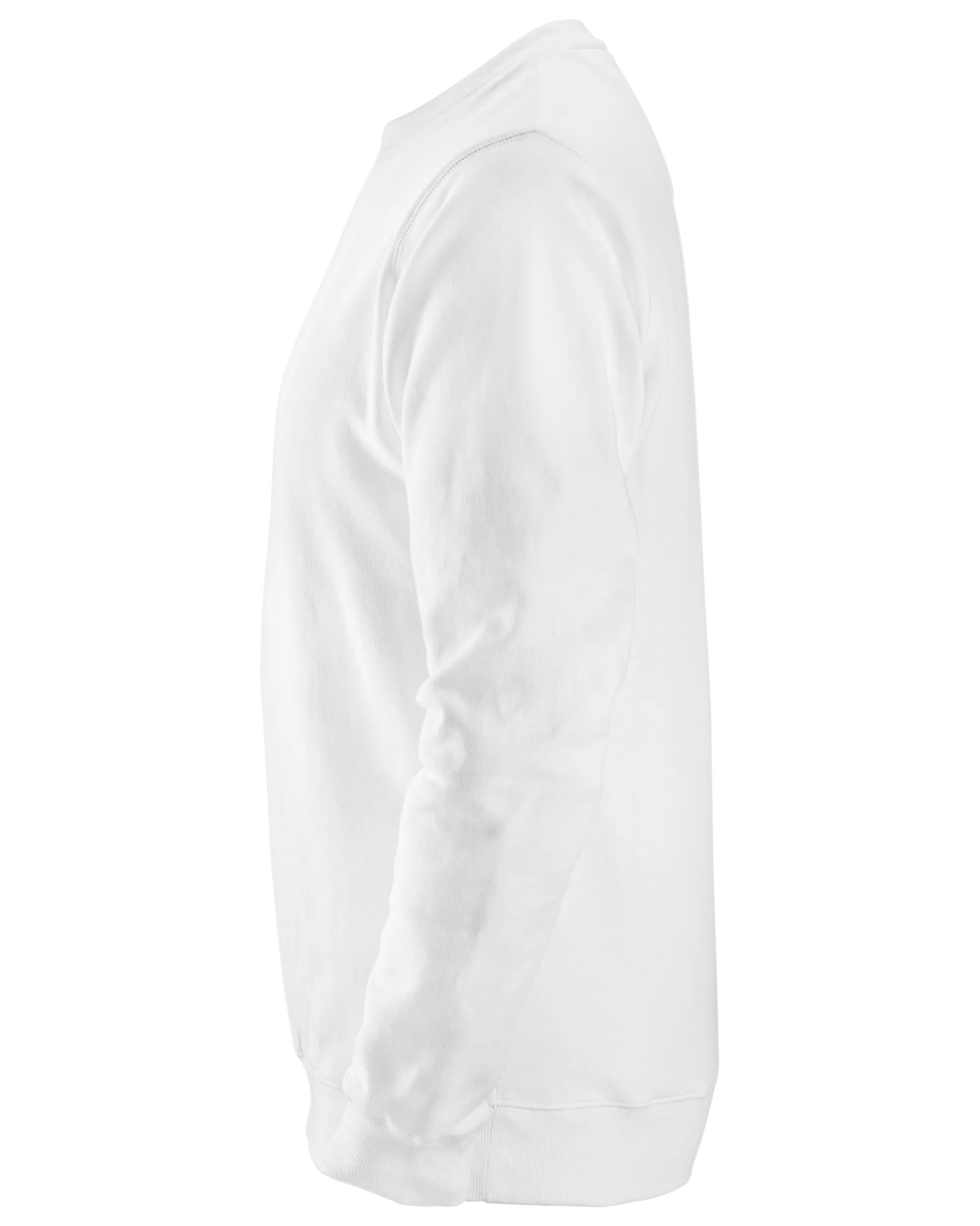 Snickers White, Crew Neck Work Sweatshirt (2810) – left side view