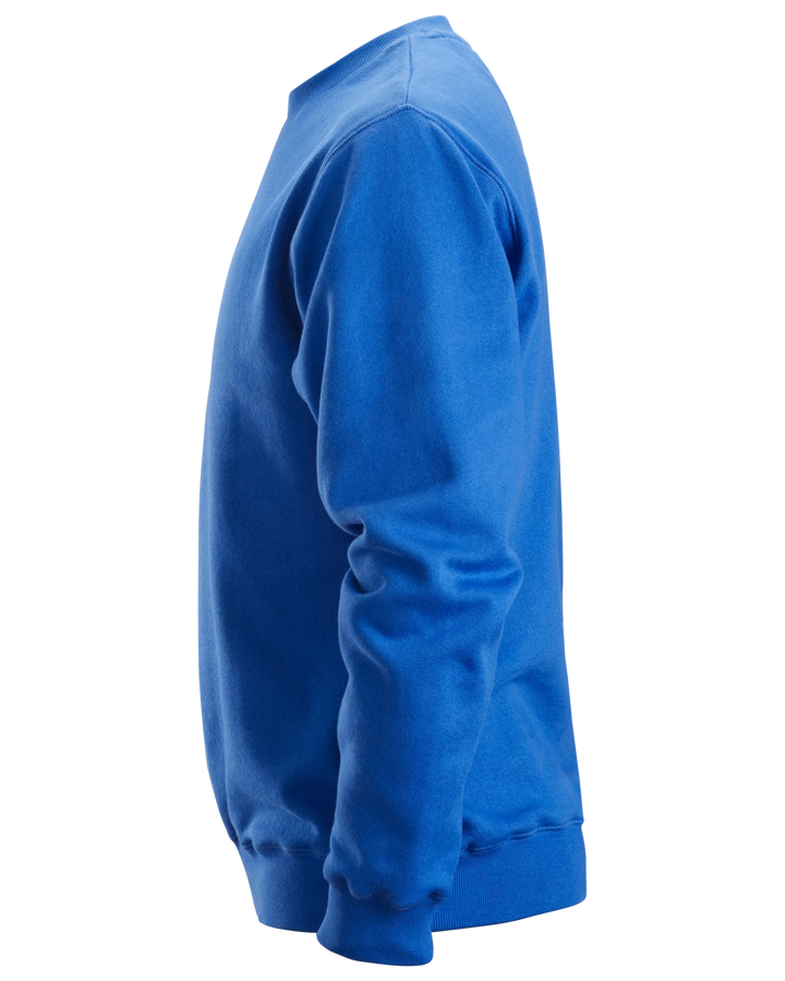 Snickers True Blue, Crew Neck Work Sweatshirt (2810) – left side view