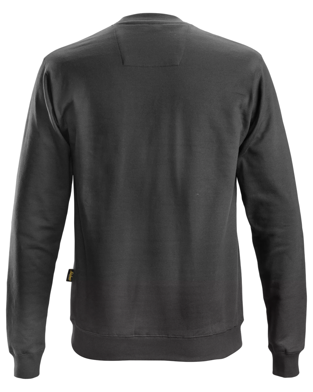Snickers Steel Grey, Crew Neck Work Sweatshirt (2810) – back view
