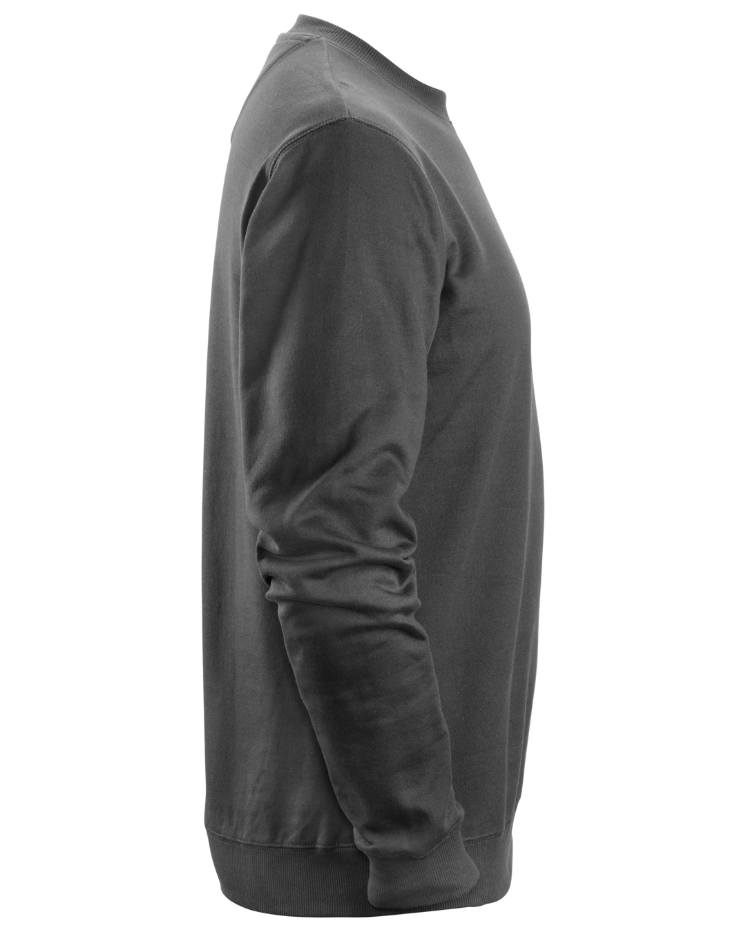 Snickers Steel Grey, Crew Neck Work Sweatshirt (2810) – right side view