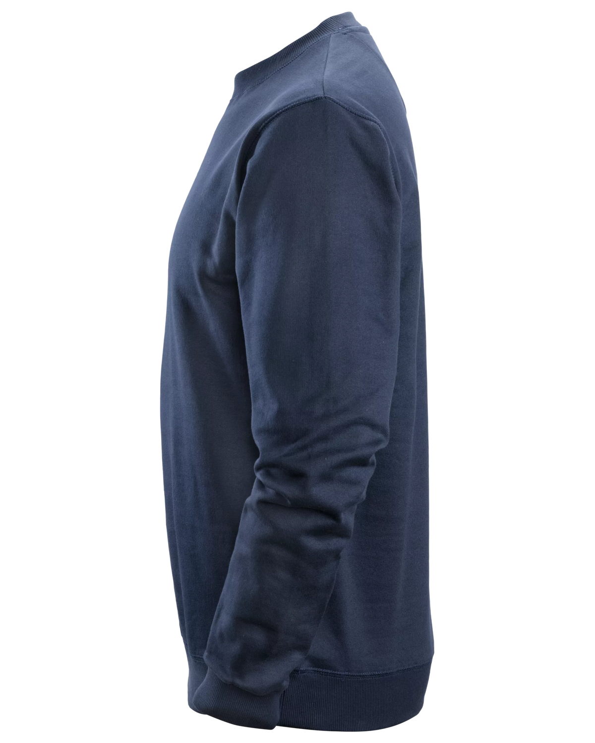 Snickers Navy, Crew Neck Work Sweatshirt (2810) – left side view