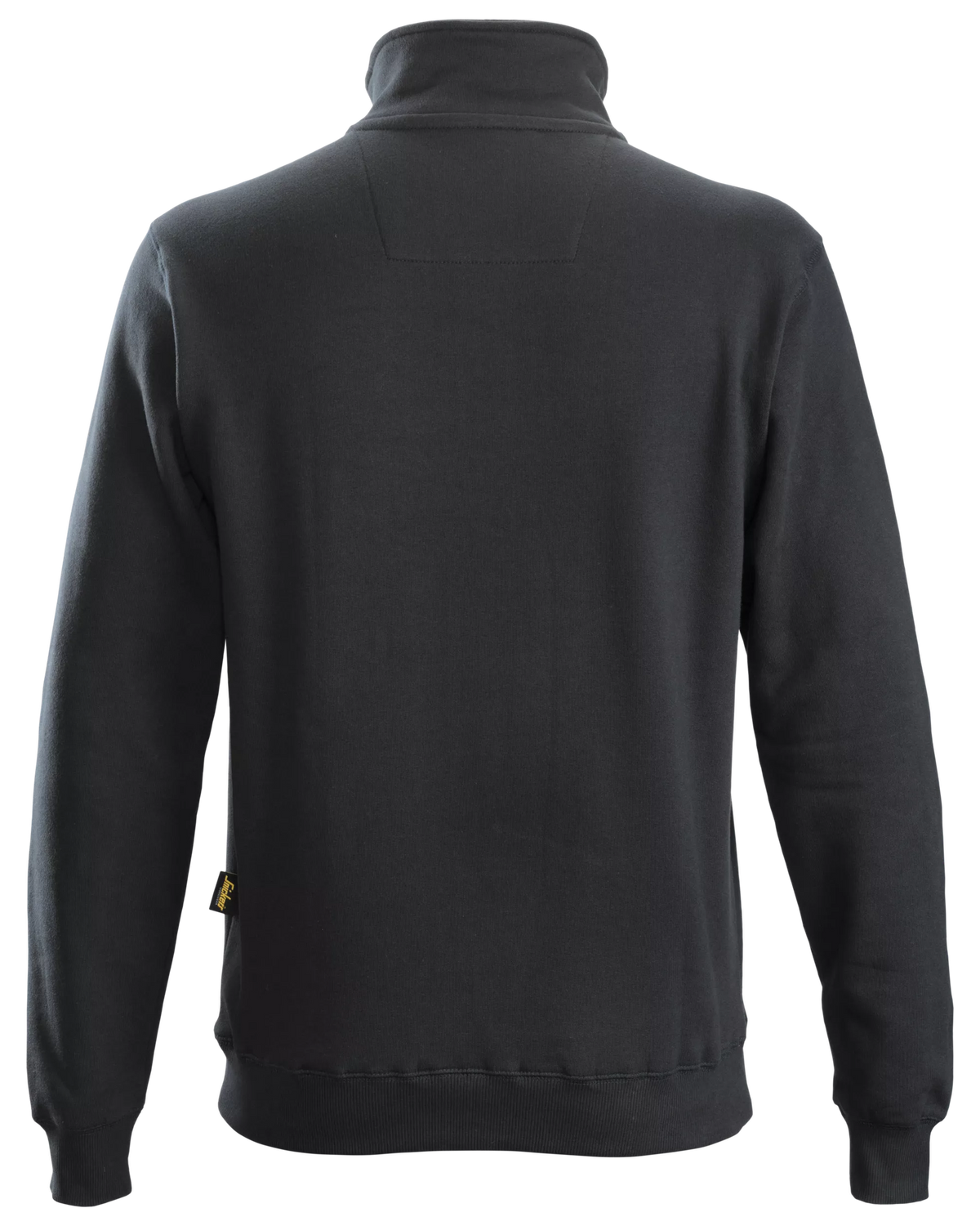 Snickers Black, Half-Zip Sweatshirt (2818) – back view