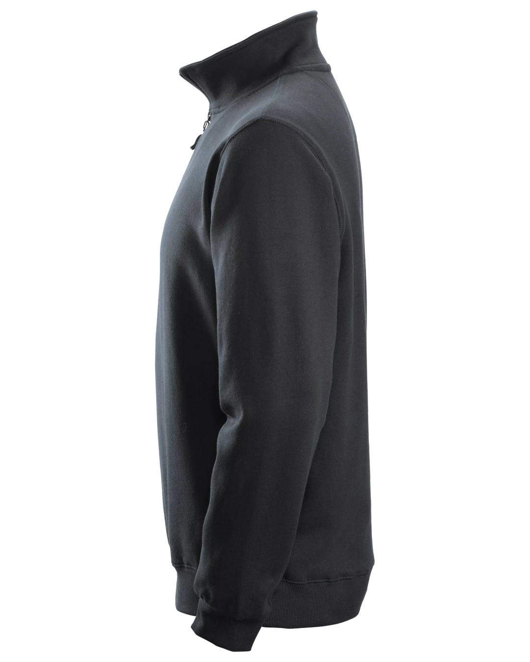 Snickers Black, Half-Zip Sweatshirt (2818) – left side view