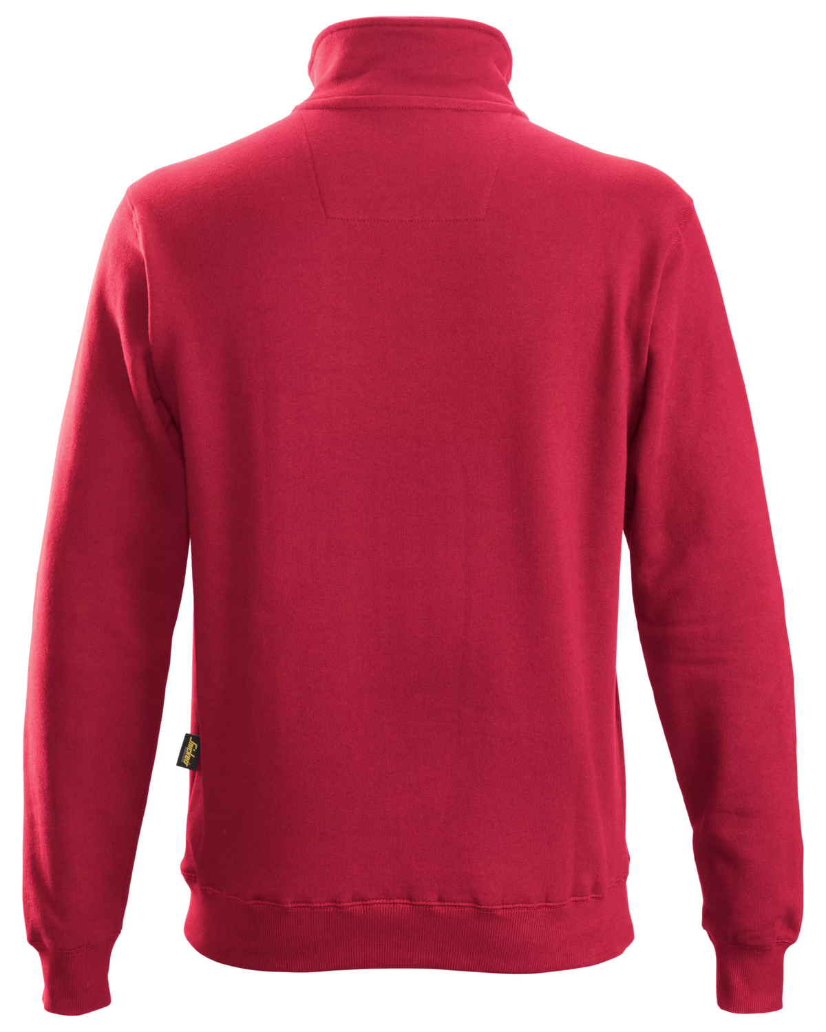 Snickers Chili Red, Half-Zip Sweatshirt (2818) – back view