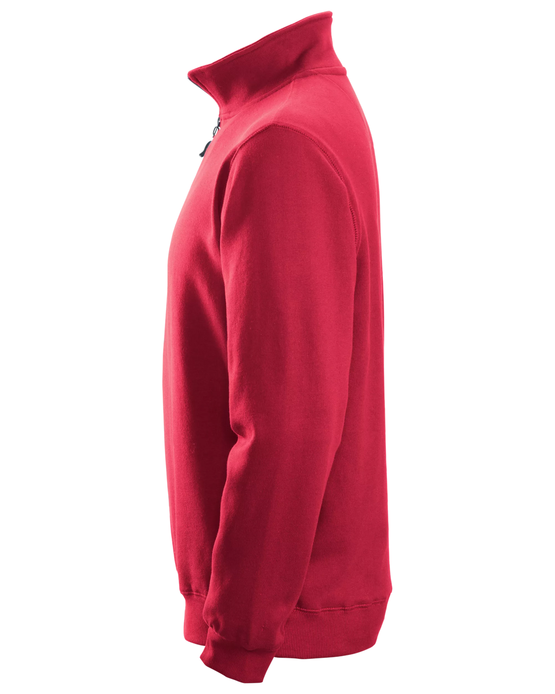 Snickers Chili Red, Half-Zip Sweatshirt (2818) – left side view