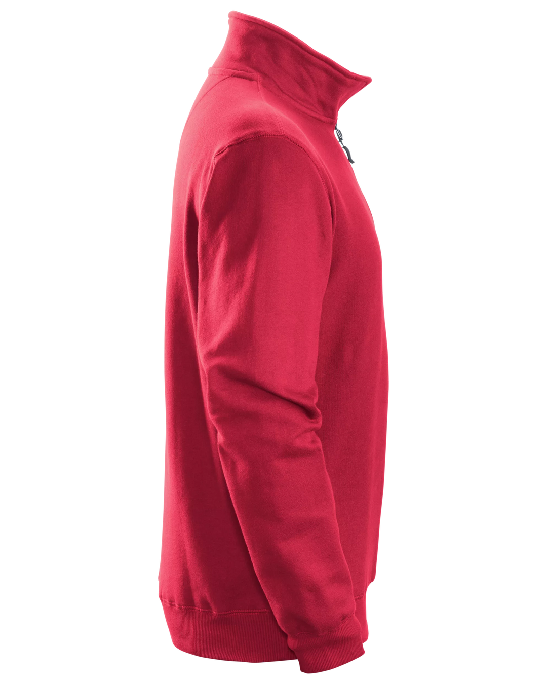 Snickers Chili Red, Half-Zip Sweatshirt (2818) – right side view