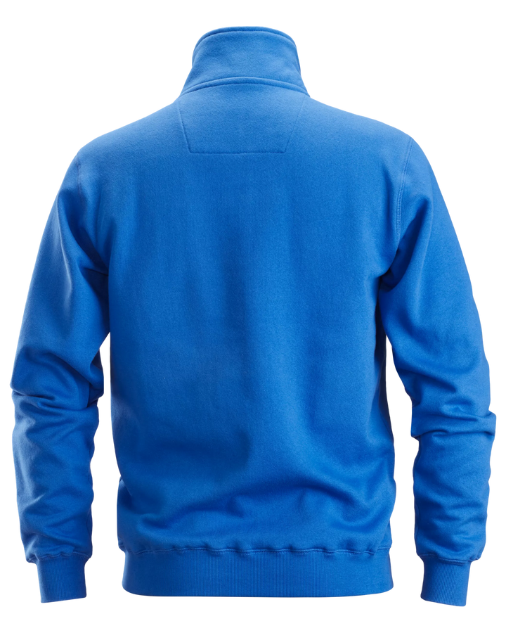 Snickers True Blue, Half-Zip Sweatshirt (2818) – back view