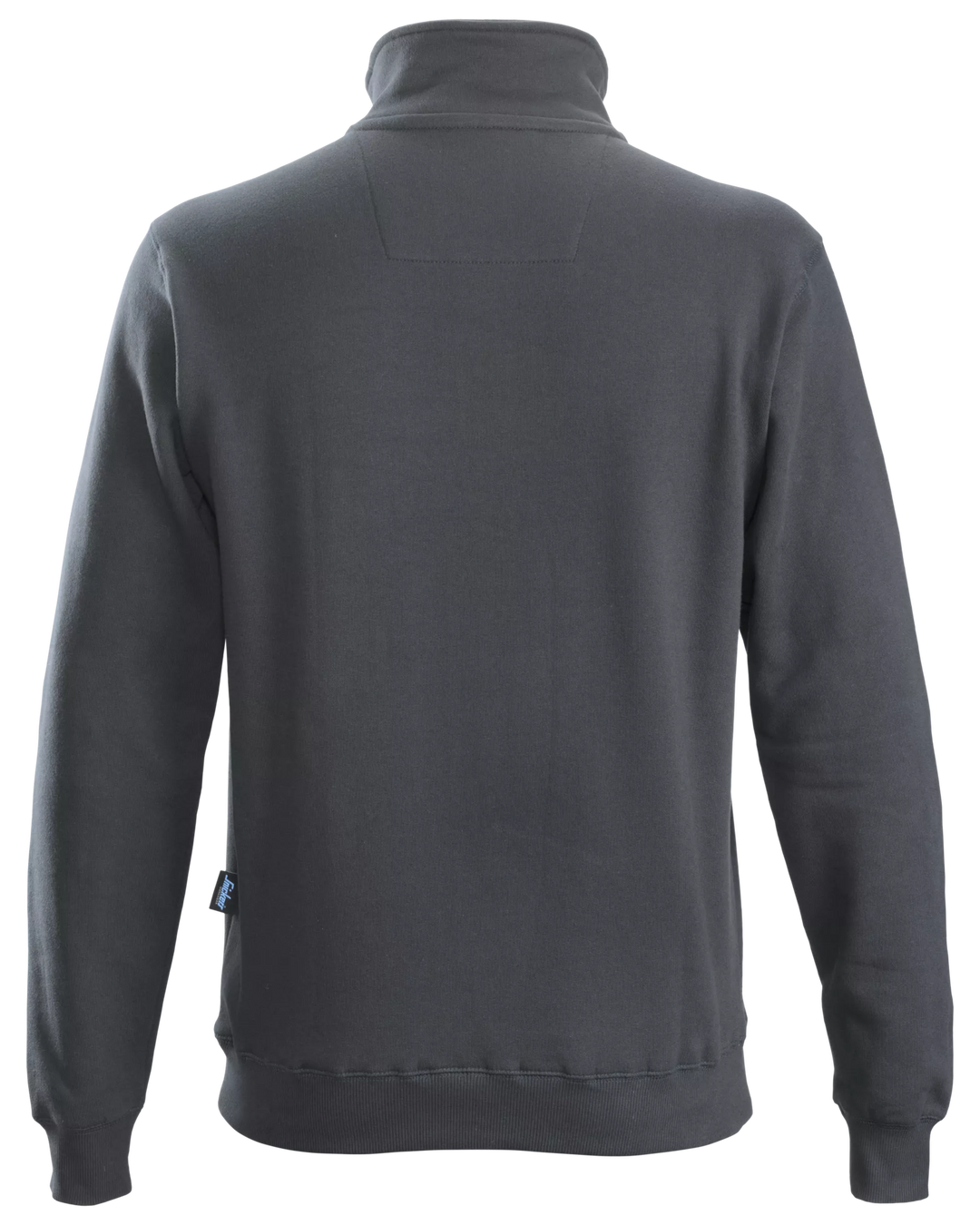 Snickers Steel Grey, Half-Zip Sweatshirt (2818) – back view