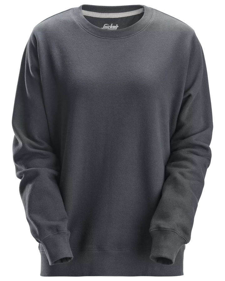 Snickers Steel Grey, Women's Sweatshirt (2827) – front view