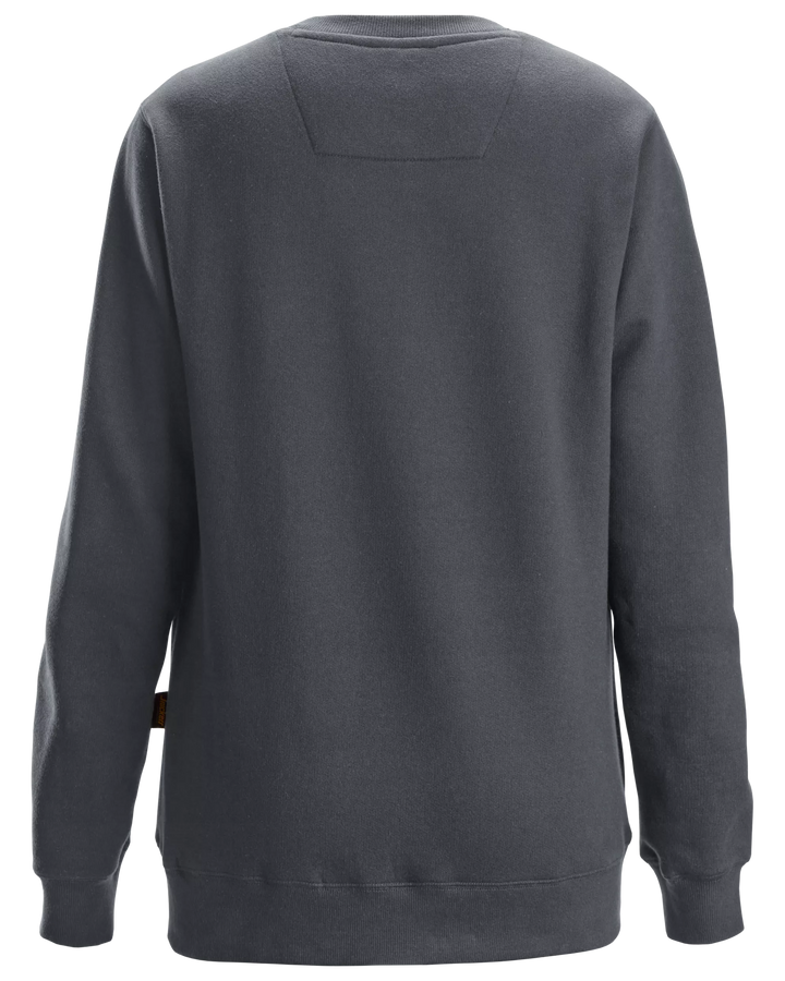 Snickers Steel Grey, Women's Sweatshirt (2827) – back view