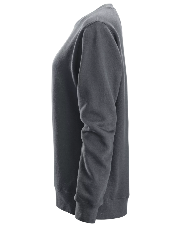 Snickers Steel Grey, Women's Sweatshirt (2827) – left side view
