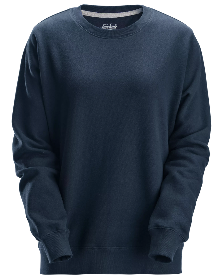 Snickers Navy, Women's Sweatshirt (2827) – front view