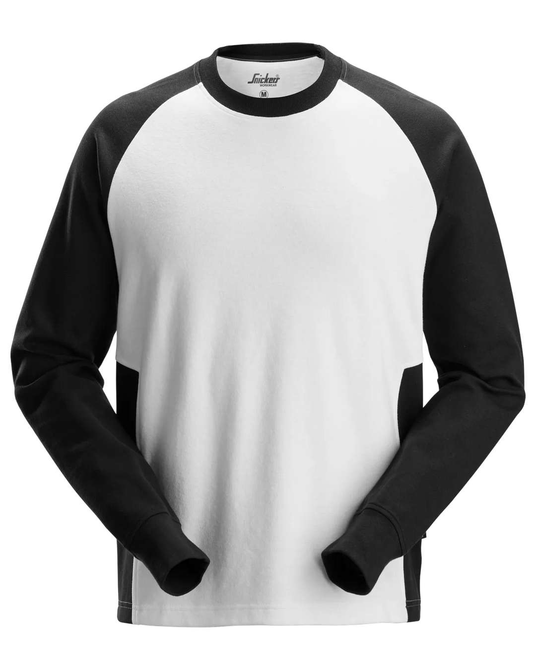 Snickers White, Two-Coloured Sweatshirt (2840) – front view