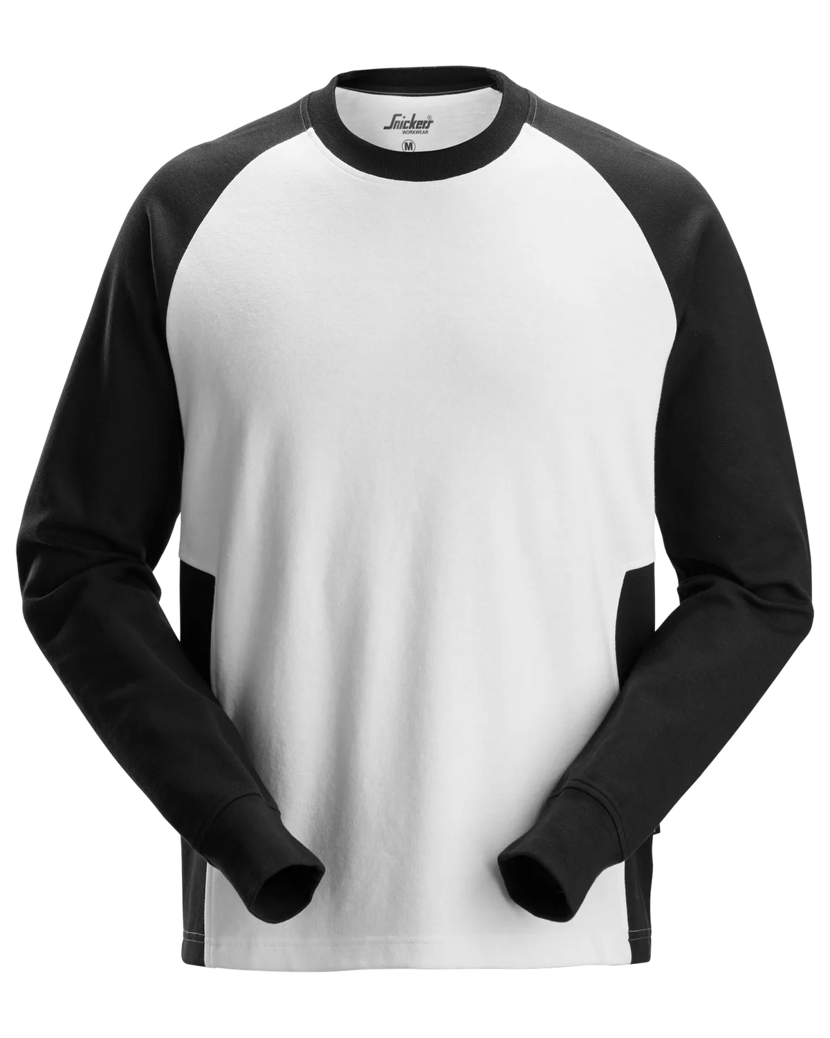 Snickers White, Two-Coloured Sweatshirt (2840) – front view